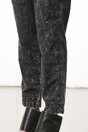 PANTS W P 22 BLACK MARBLE