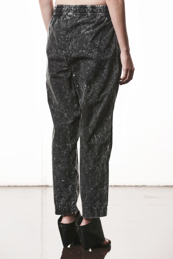 PANTS W P 22 BLACK MARBLE