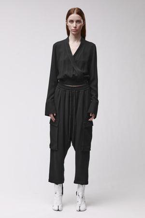 PANTS W P 27 BLACK