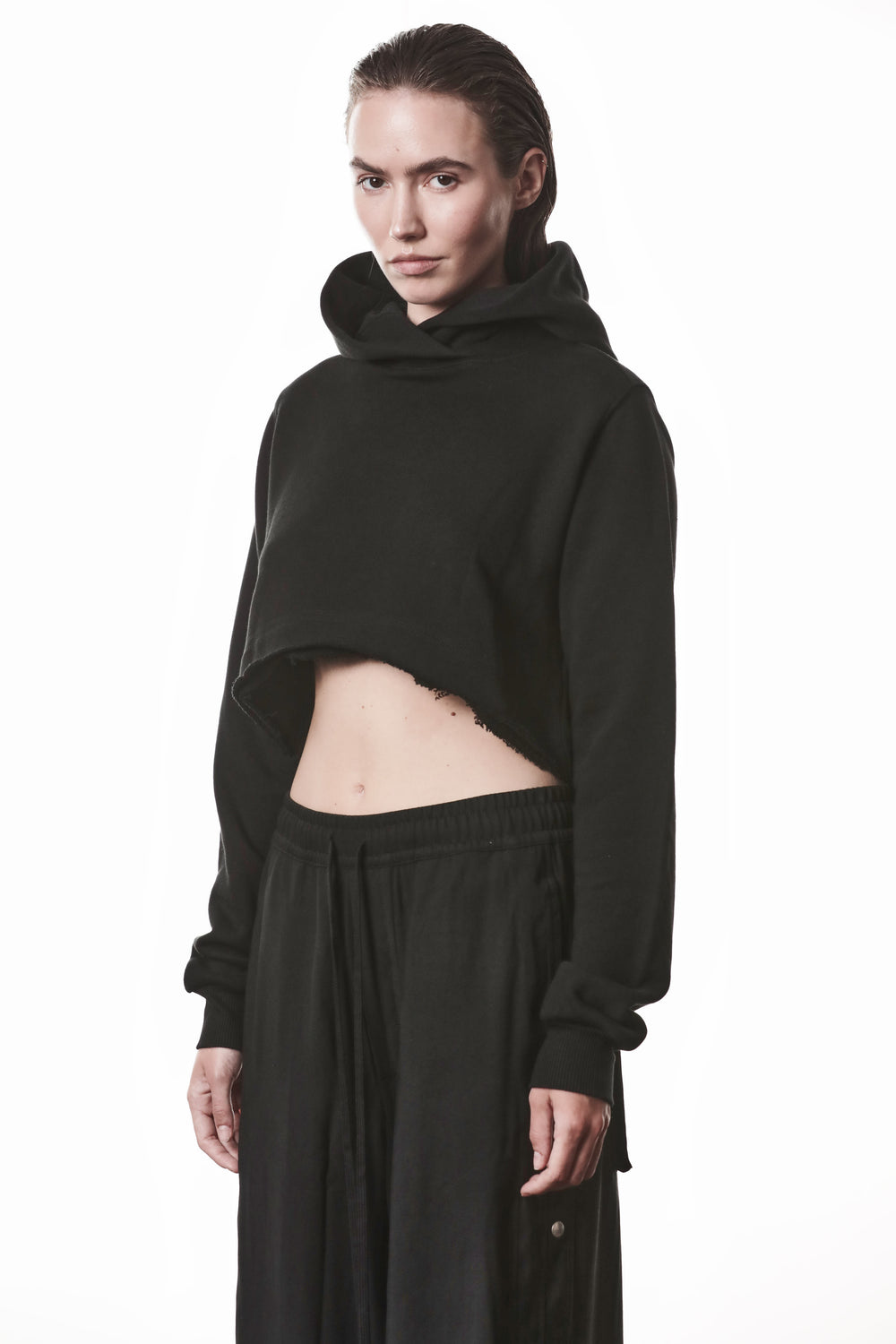 HOODIE W S 495 BLACK