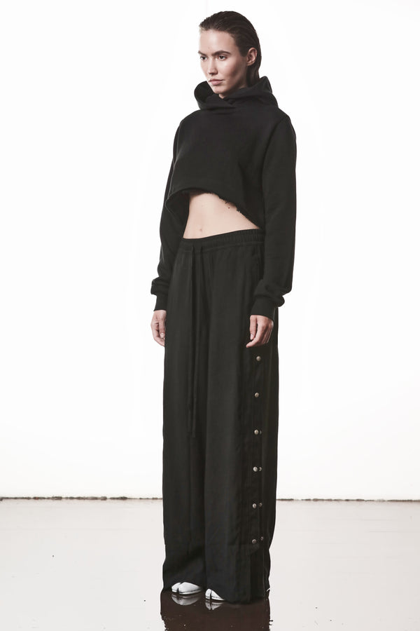 HOODIE W S 495 BLACK