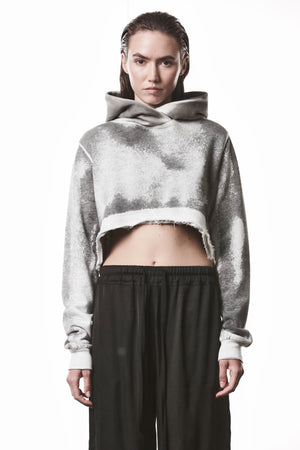 HOODIE W S 495 SPRAY GREY