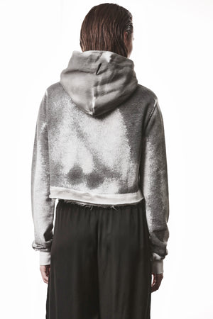 HOODIE W S 495 SPRAY GREY