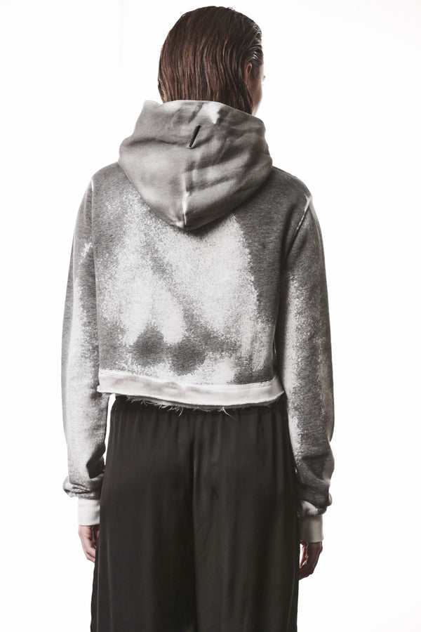 HOODIE W S 495 SPRAY GREY