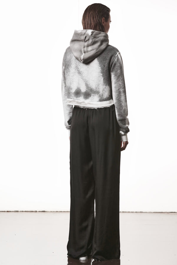 HOODIE W S 495 SPRAY GREY