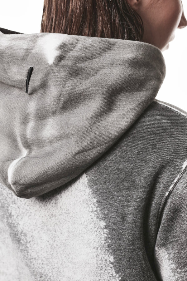 HOODIE W S 495 SPRAY GREY