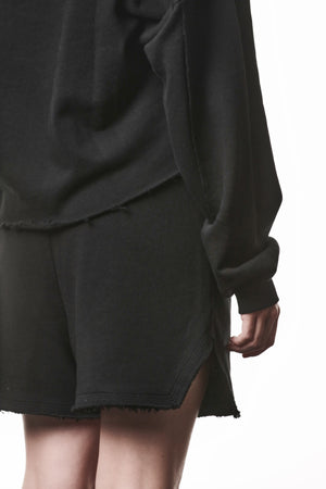 SWEATSHIRT W S 496 BLACK