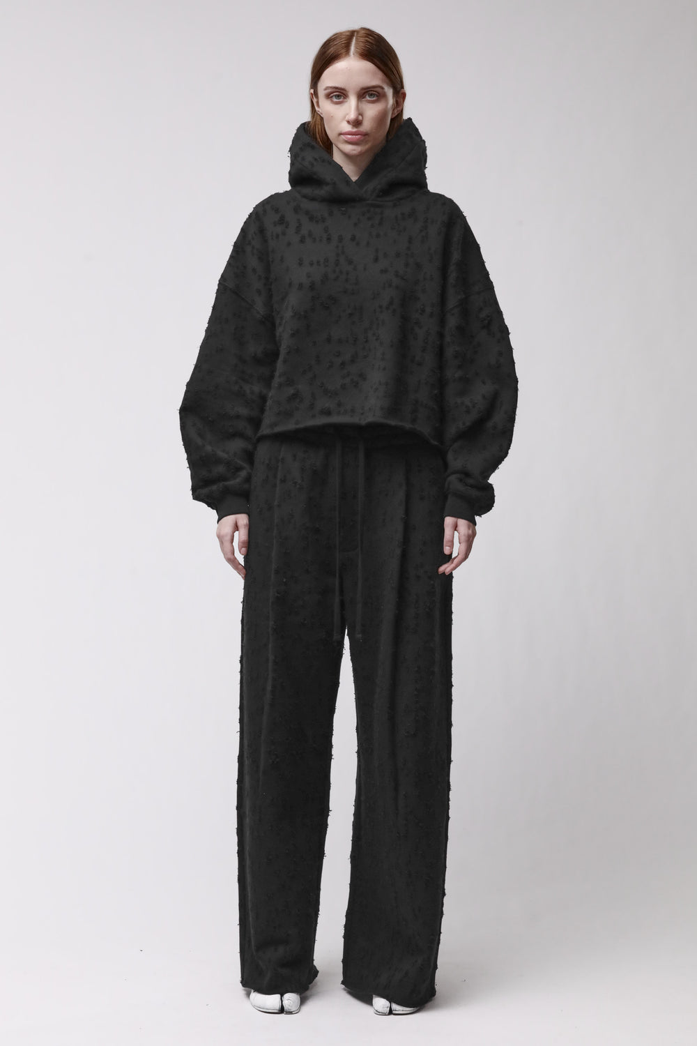 HOODIE W S 497 BLACK