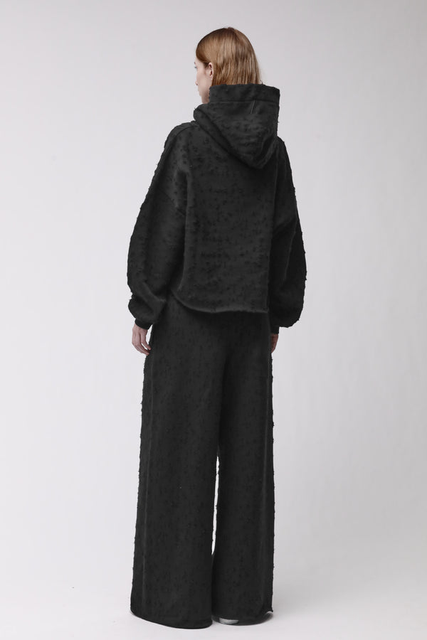 HOODIE W S 497 BLACK
