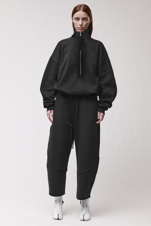SWEATER W S 498 BLACK