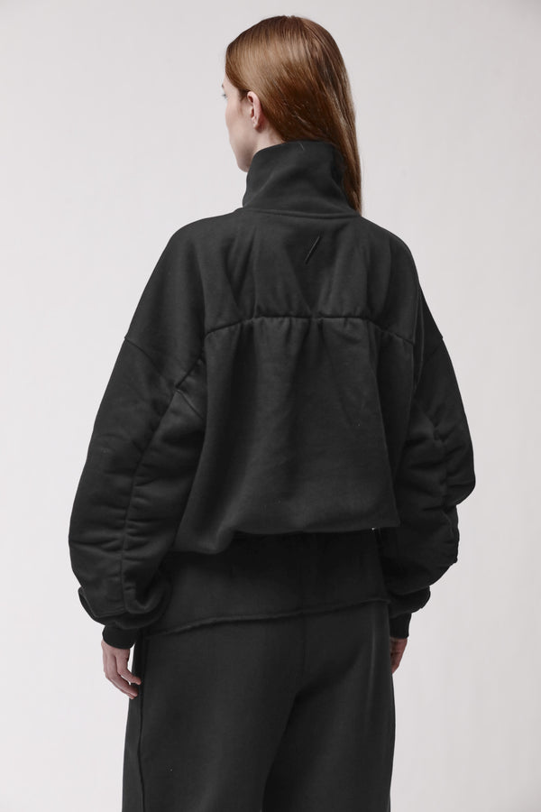 SWEATER W S 498 BLACK