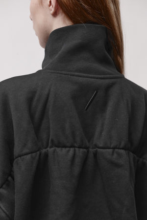 SWEATER W S 498 BLACK