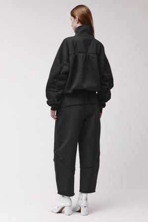 SWEATER W S 498 BLACK