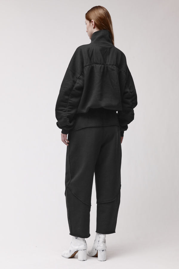 SWEATER W S 498 BLACK