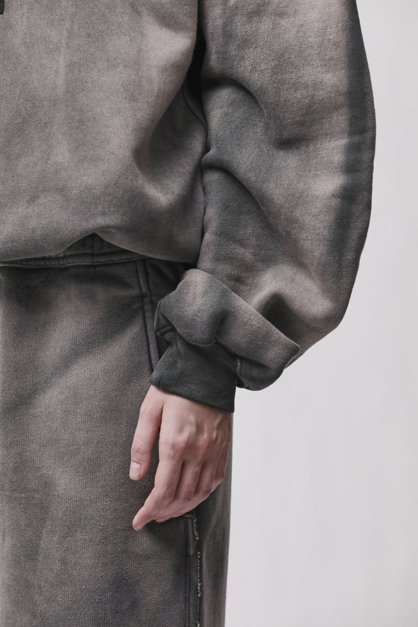 SWEATER W S 498 GREY STONE WASH SPRAY