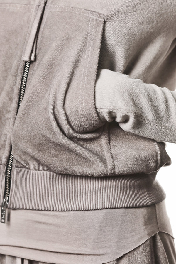 JACKET W SJ 496 COLD DYE STONE