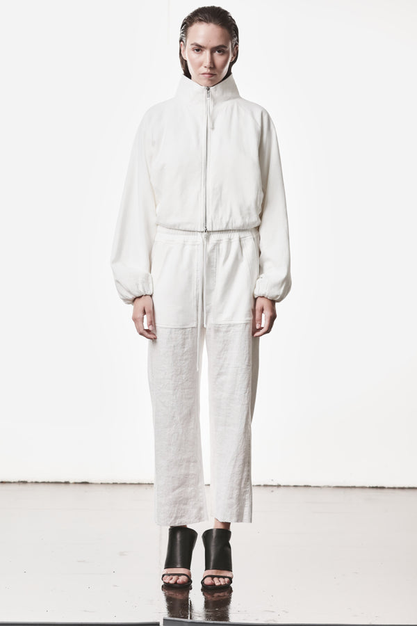 JACKET W SJ 497 OFF WHITE