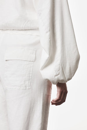 JACKET W SJ 497 OFF WHITE