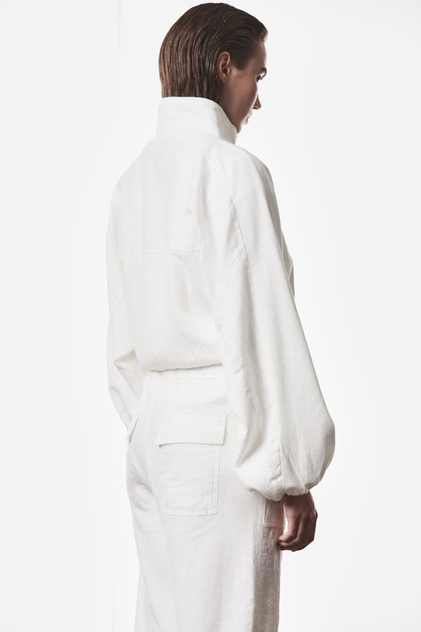 JACKET W SJ 497 OFF WHITE