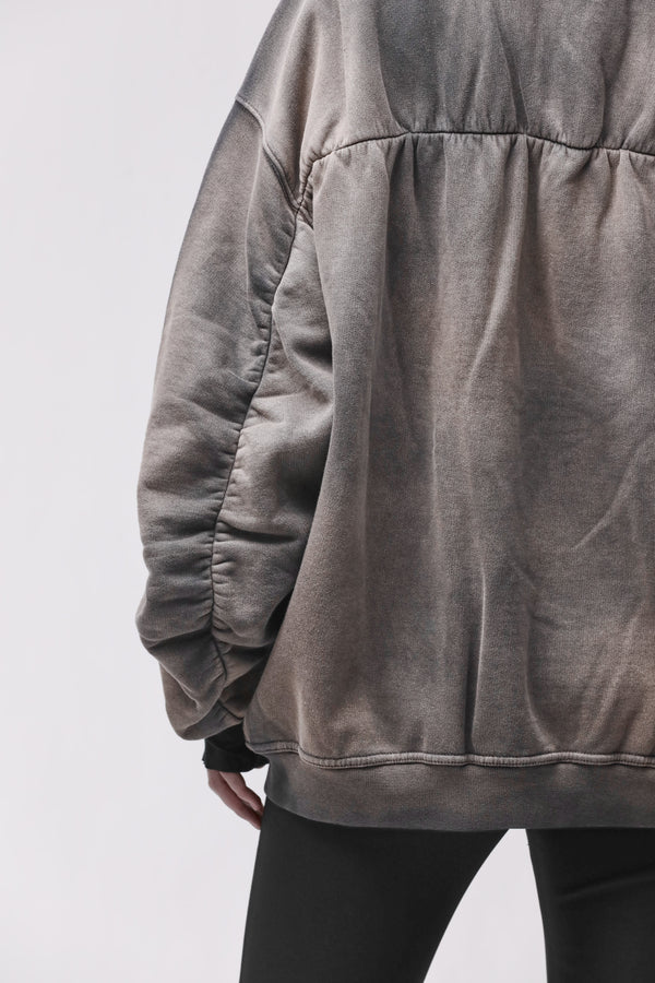 JACKET W SJ 506 GREY STONE WASH SPRAY