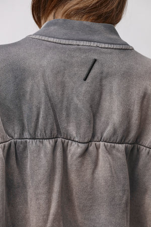JACKET W SJ 506 GREY STONE WASH SPRAY