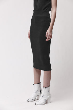 SKIRT W SK 100 BLACK