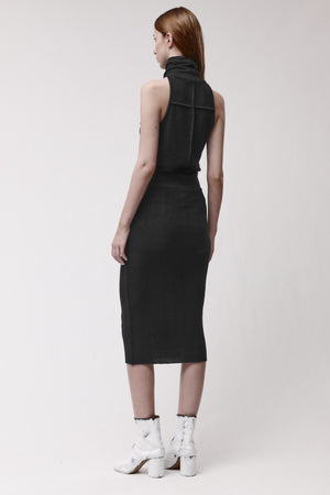 SKIRT W SK 100 BLACK
