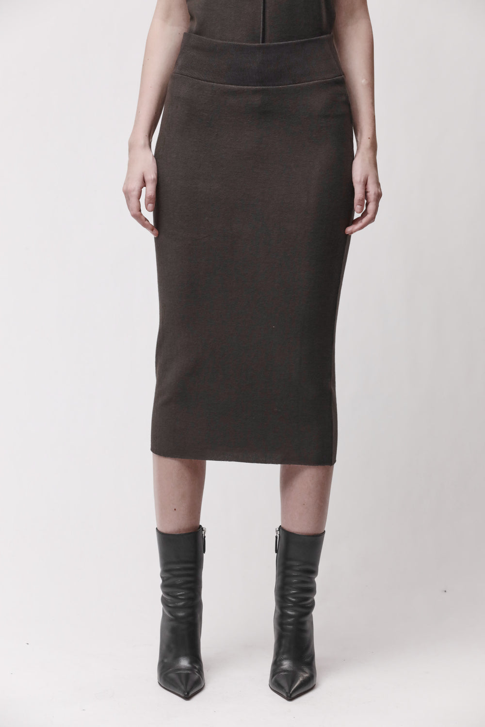 SKIRT W SK 100 COLD BROWN