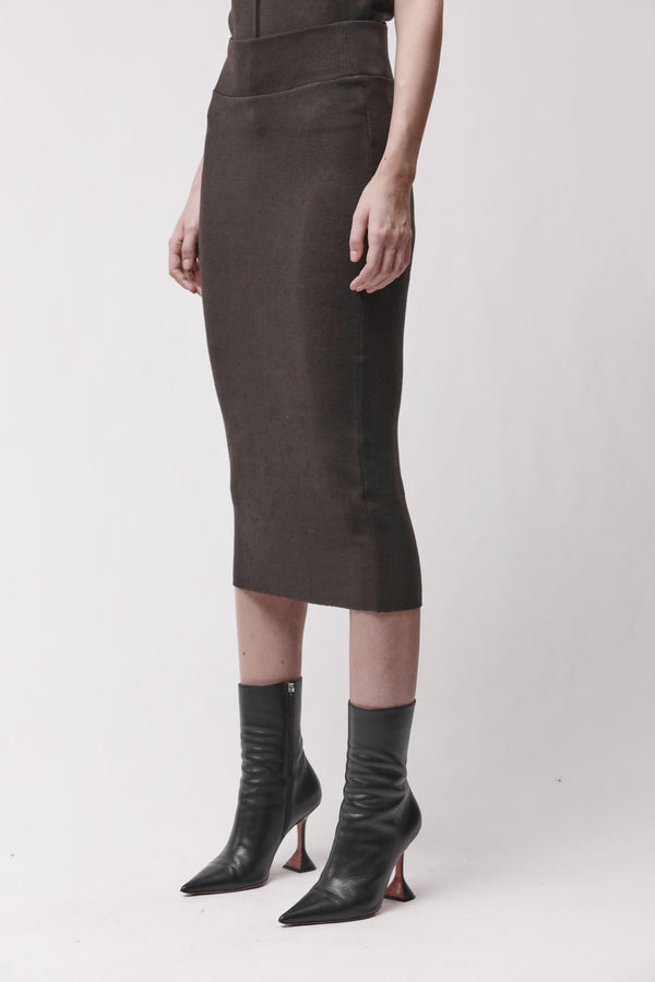 SKIRT W SK 100 COLD BROWN