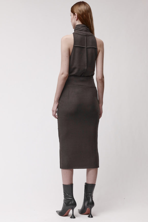 SKIRT W SK 100 COLD BROWN