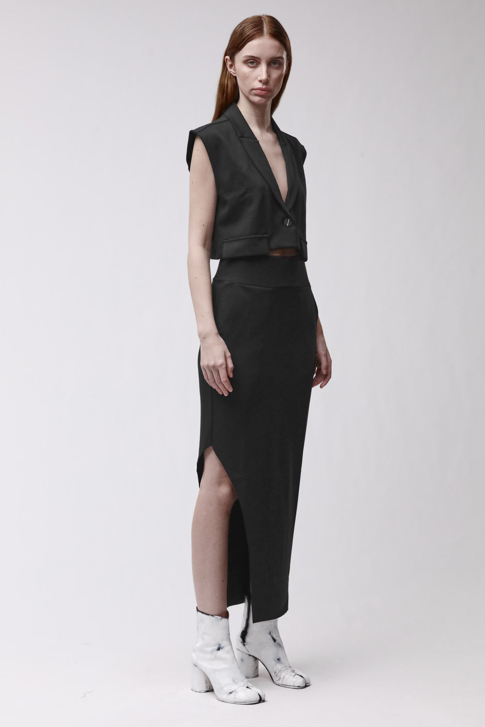 SKIRT W SK 98 BLACK