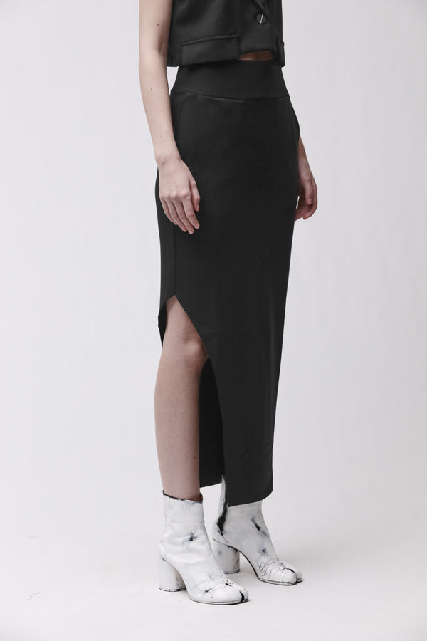 SKIRT W SK 98 BLACK