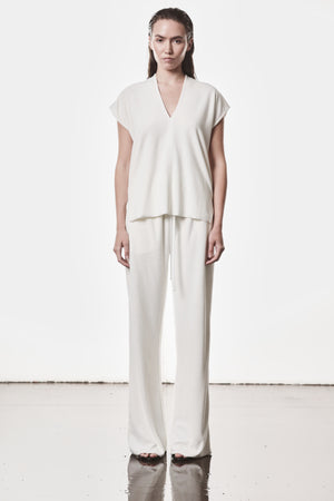 PANTS W ST 426 OFF WHITE