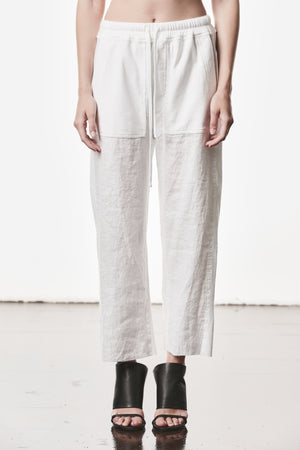 PANTS W ST 428 OFF WHITE