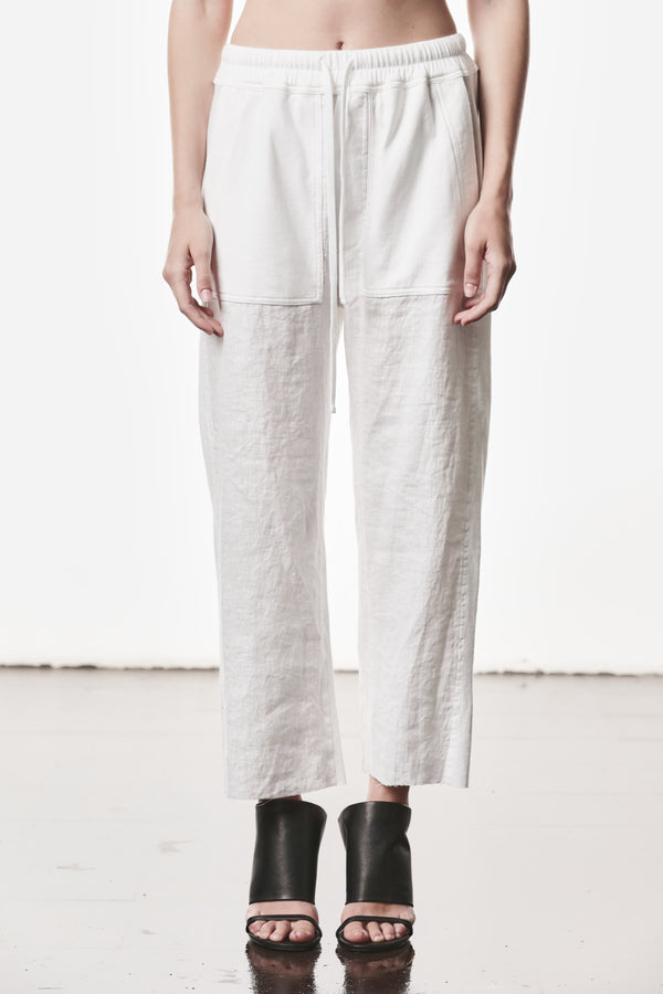 PANTS W ST 428 OFF WHITE