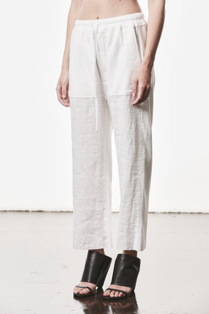 PANTS W ST 428 OFF WHITE