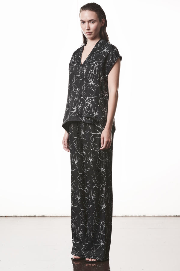 PANTS W ST 430 MARBLE PRINT