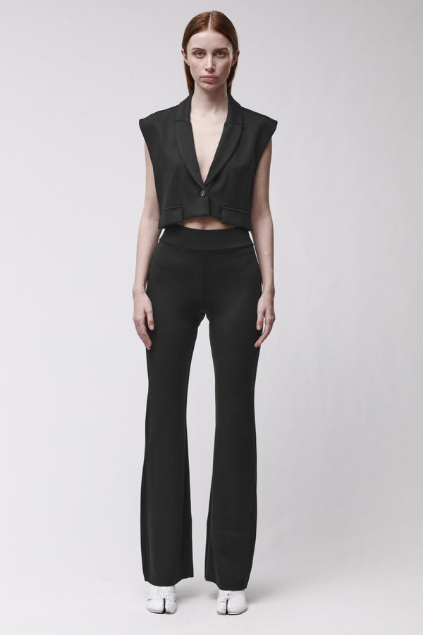 PANTS W ST 433 BLACK
