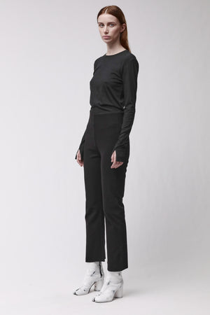 PANTS W ST 437 BLACK