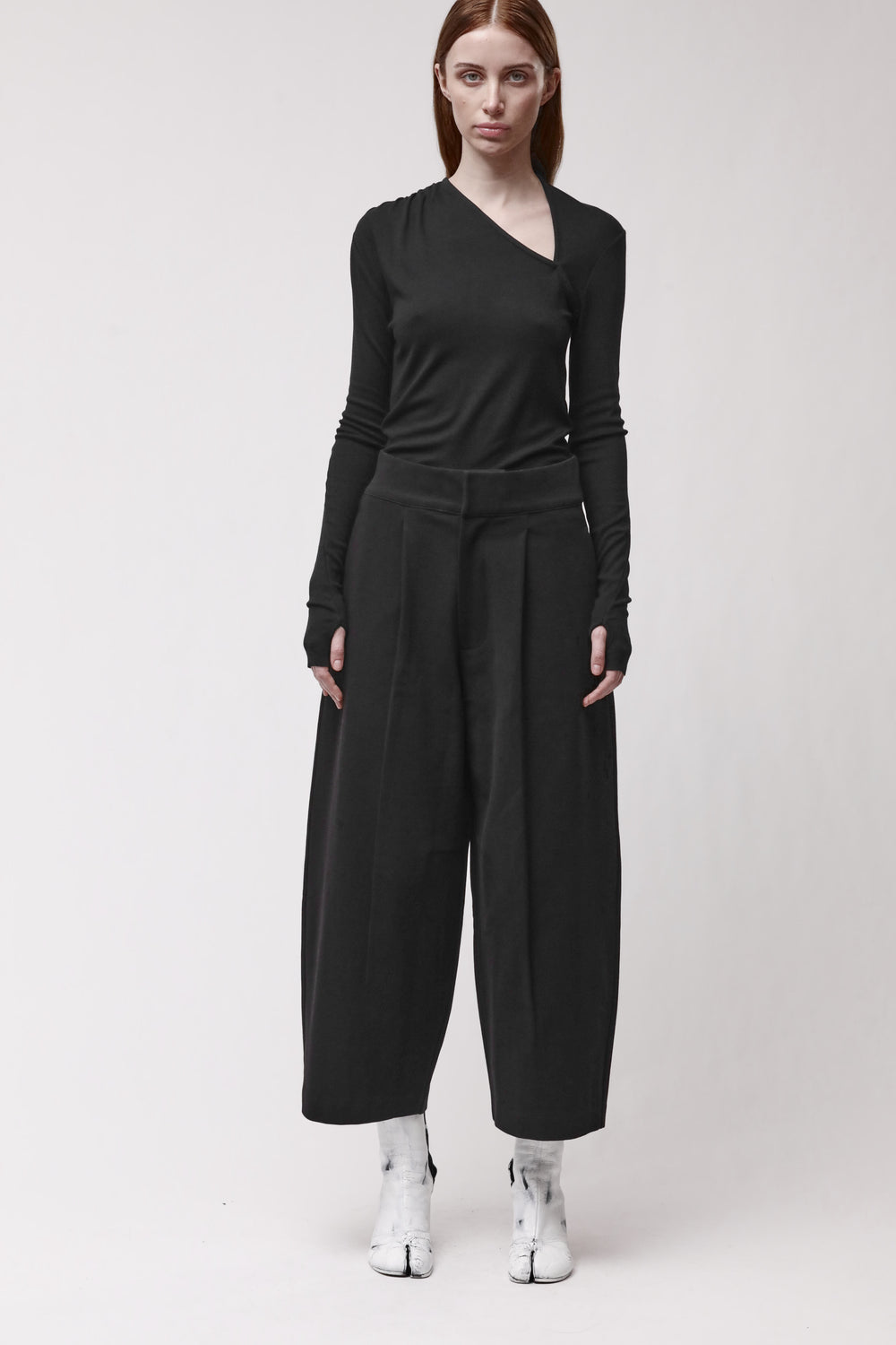 PANTS W ST 438 BLACK