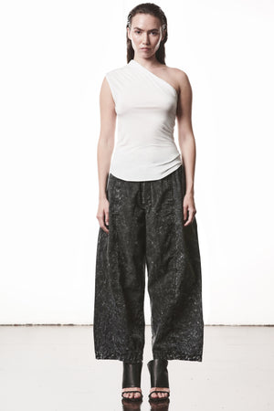 PANTS W P 21 BLACK MARBLE