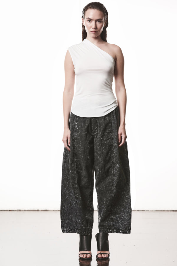 PANTS W P 21 BLACK MARBLE