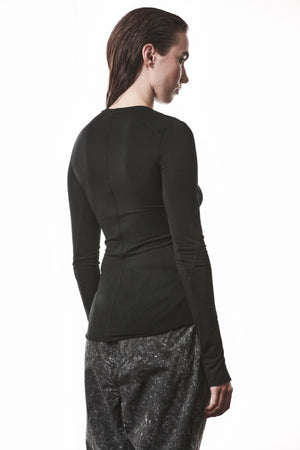 T-SHIRT W TS 605 BLACK