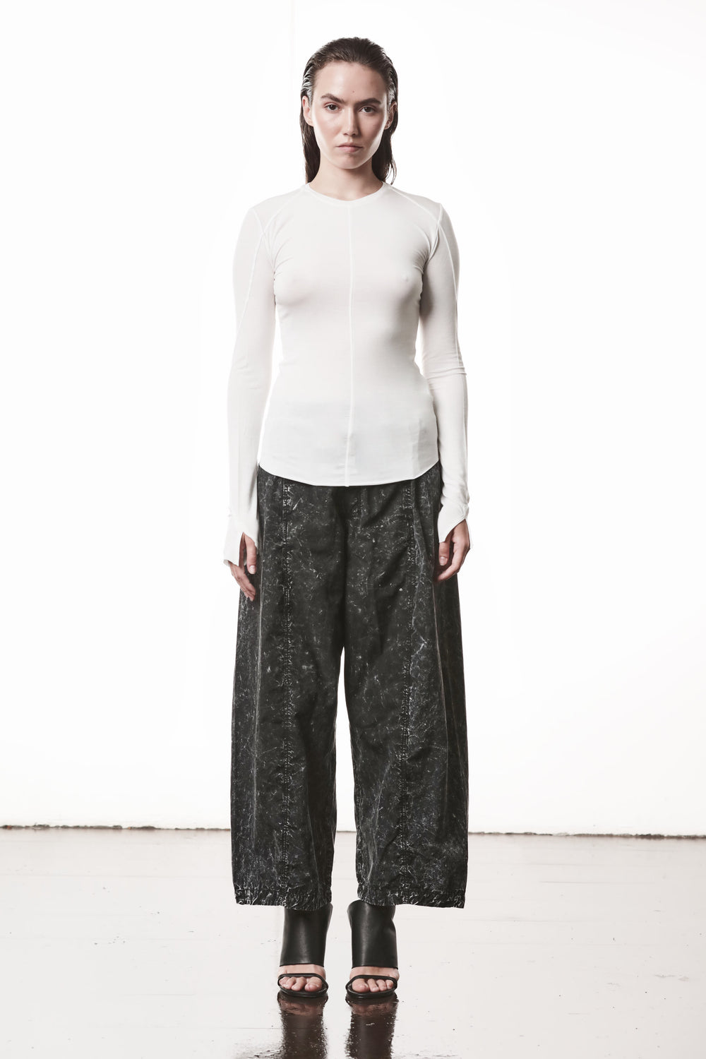 T-SHIRT W TS 605 OFF WHITE