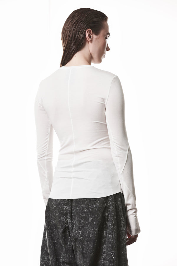 T-SHIRT W TS 605 OFF WHITE