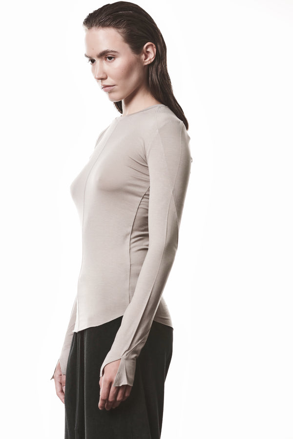 T-SHIRT W TS 605 STONE