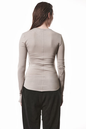 T-SHIRT W TS 605 STONE