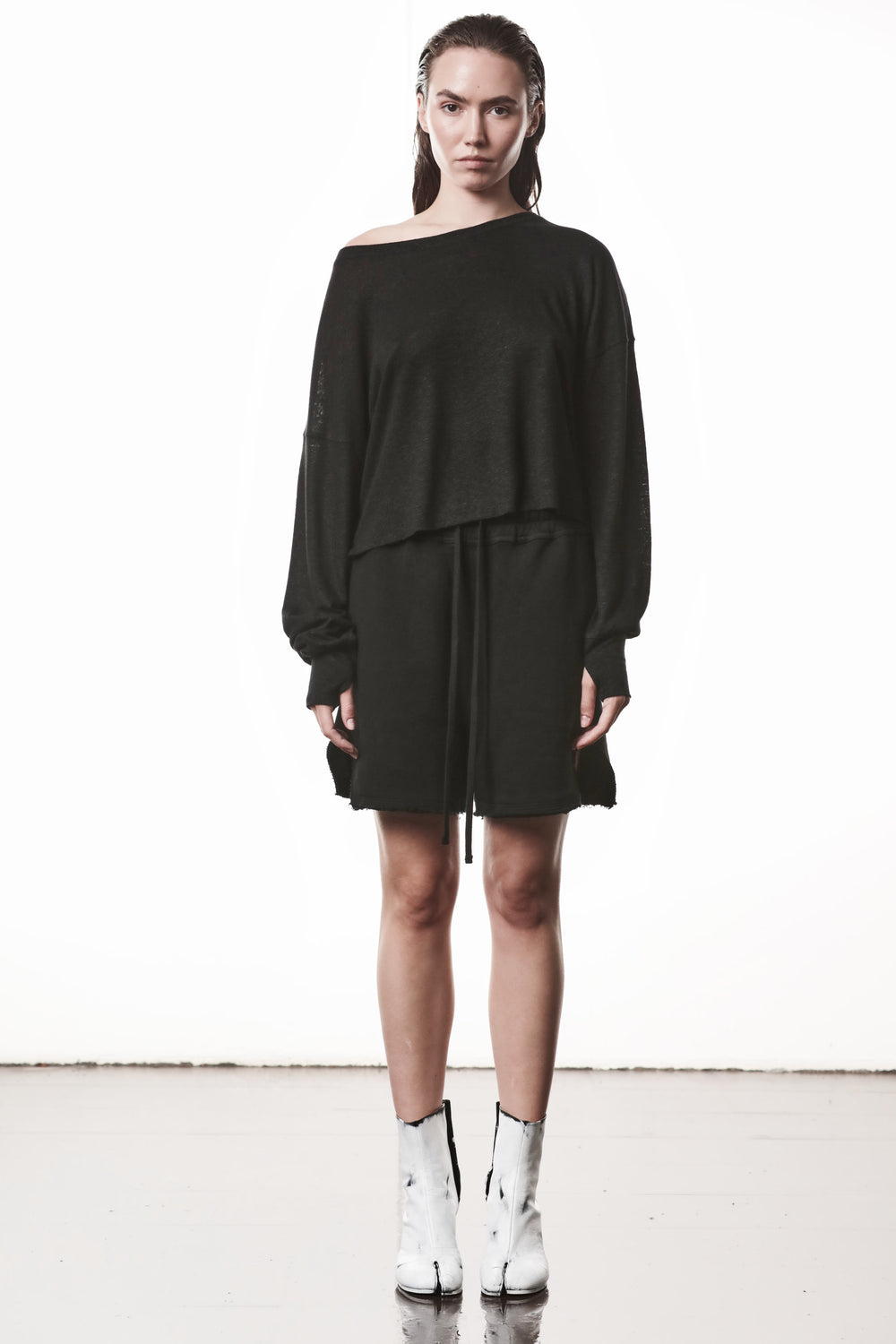 T-SHIRT W TS 613 BLACK