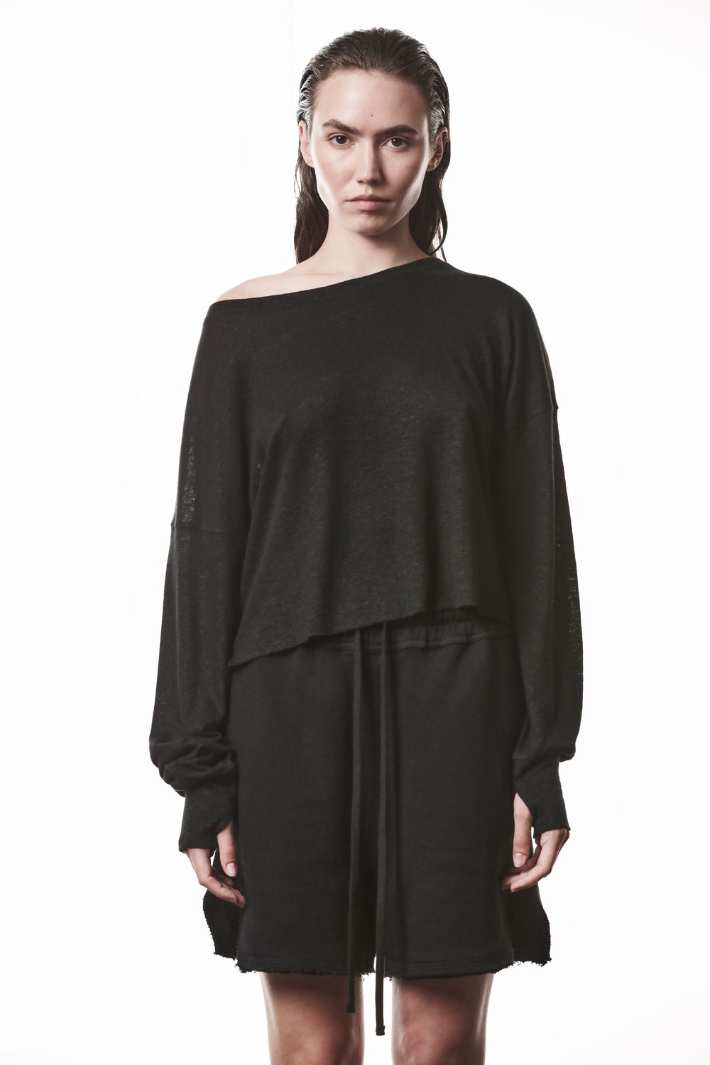 T-SHIRT W TS 613 BLACK