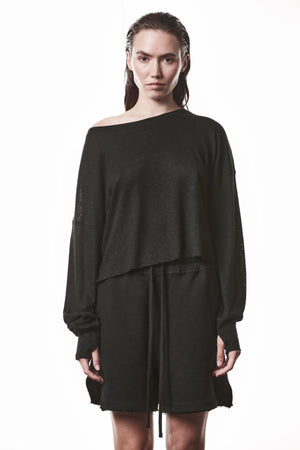 T-SHIRT W TS 613 BLACK